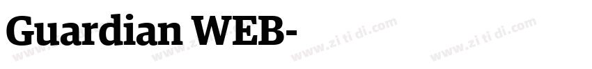 Guardian WEB字体转换 Guardian WEB字体转换